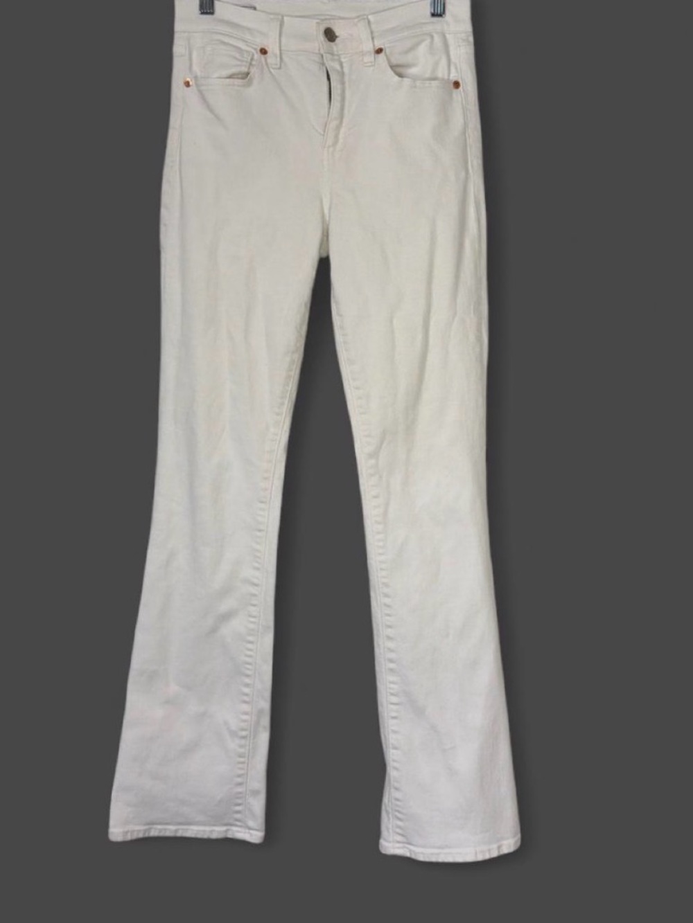 NWOT GAP Women's Boot Cut Jeans in White